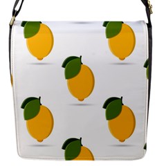 Lemon Fruit Flap Closure Messenger Bag (s)