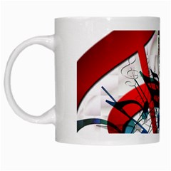 Music Treble Clef Sound White Mugs by Dutashop