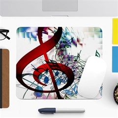 Music Treble Clef Sound Large Mousepads by Dutashop