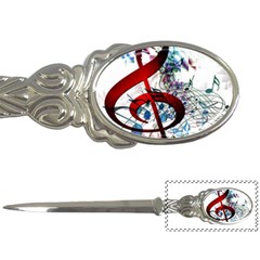 Music Treble Clef Sound Letter Opener