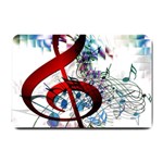 Music Treble Clef Sound Small Doormat  24 x16  Door Mat