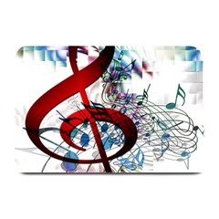 Music Treble Clef Sound Plate Mats by Dutashop