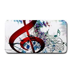 Music Treble Clef Sound Medium Bar Mats by Dutashop