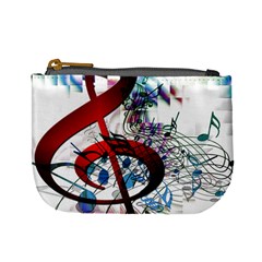 Music Treble Clef Sound Mini Coin Purse