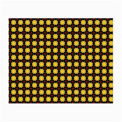 Yellow Pattern Green Small Glasses Cloth