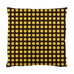 Yellow Pattern Green Standard Cushion Case (one Side)