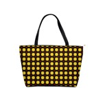 Yellow Pattern Green Classic Shoulder Handbag Front