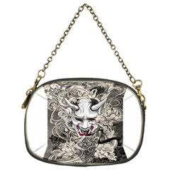 Samurai Oni Mask Chain Purse (one Side)