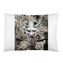 Samurai Oni Mask Pillow Case