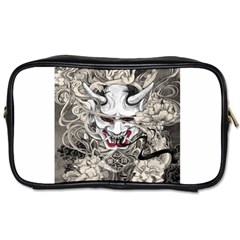 Samurai Oni Mask Toiletries Bag (two Sides)