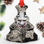 Samurai Oni Mask Ornament (Christmas Tree)  Front