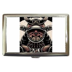 Samurai Oni Mask Cigarette Money Case by Saga96