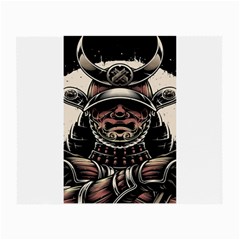 Samurai Oni Mask Small Glasses Cloth by Saga96