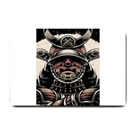 Samurai Oni Mask Small Doormat  24 x16  Door Mat