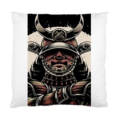 Samurai Oni Mask Standard Cushion Case (two Sides) by Saga96