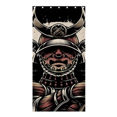 Samurai Oni Mask Shower Curtain 36  X 72  (stall) 