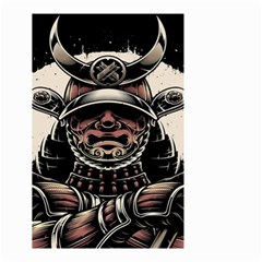 Samurai Oni Mask Small Garden Flag (two Sides) by Saga96