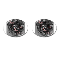 Samurai Oni Mask Cufflinks (oval) by Saga96