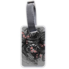 Samurai Oni Mask Luggage Tag (one Side) by Saga96