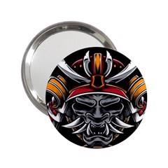 Samurai Oni Mask 2 25  Handbag Mirrors by Saga96