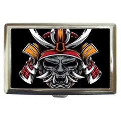 Samurai Oni Mask Cigarette Money Case by Saga96