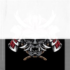 Samurai Oni Mask Rectangular Jigsaw Puzzl by Saga96