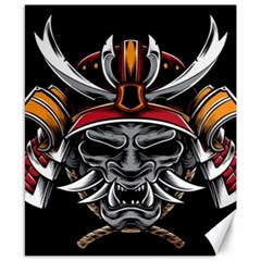 Samurai Oni Mask Canvas 8  X 10  by Saga96