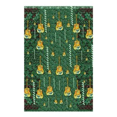 Guitars In The Most Beautiful Landscape Of Fantasy And Sakura Shower Curtain 48  X 72  (small)  by pepitasart