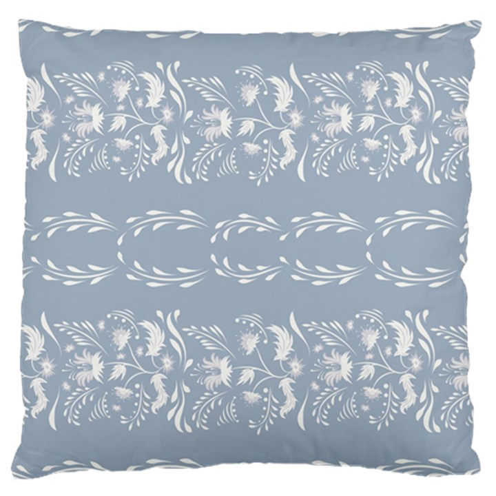 Fantasy flowers Large Cushion Case (One Side)