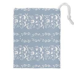 Fantasy Flowers Drawstring Pouch (5xl) by Eskimos