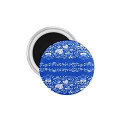 Blue flowers 1.75  Magnets