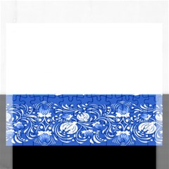 Blue flowers Rectangular Jigsaw Puzzl