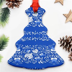 Blue flowers Ornament (Christmas Tree) 