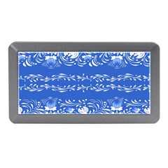 Blue flowers Memory Card Reader (Mini)