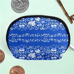 Blue Flowers Accessory Pouch (medium) by Eskimos