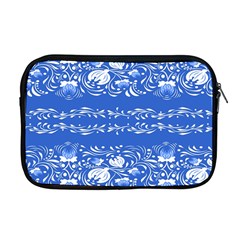 Blue flowers Apple MacBook Pro 17  Zipper Case