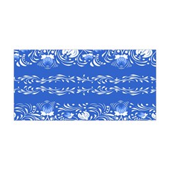 Blue flowers Yoga Headband