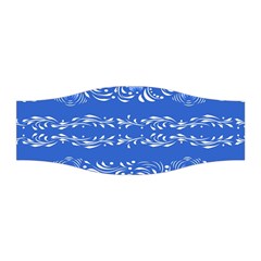 Blue Flowers Stretchable Headband by Eskimos