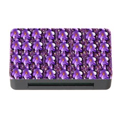 Flowers Into A Decorative Field Of Bloom Popart Memory Card Reader With Cf by pepitasart