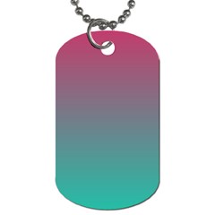 Teal Sangria Dog Tag (two Sides) by SpangleCustomWear