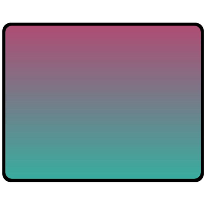 Teal Sangria Fleece Blanket (Medium) 