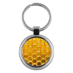 Hexagonal Windows Key Chain (round) by essentialimage365