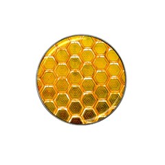 Hexagonal Windows Hat Clip Ball Marker by essentialimage365