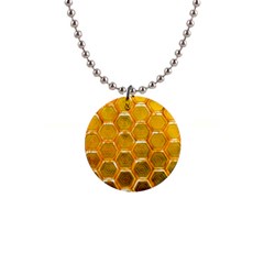 Hexagonal Windows 1  Button Necklace by essentialimage365