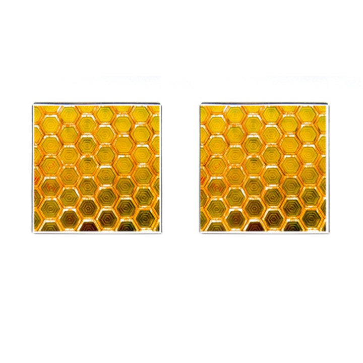 Hexagonal Windows Cufflinks (Square)