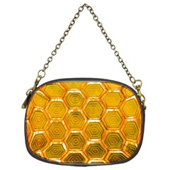 Hexagonal Windows Chain Purse (two Sides) by essentialimage365