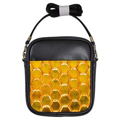 Hexagonal Windows Girls Sling Bag by essentialimage365