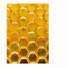 Hexagonal Windows Large Garden Flag (two Sides) by essentialimage365