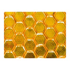 Hexagonal Windows Double Sided Flano Blanket (mini)  by essentialimage365