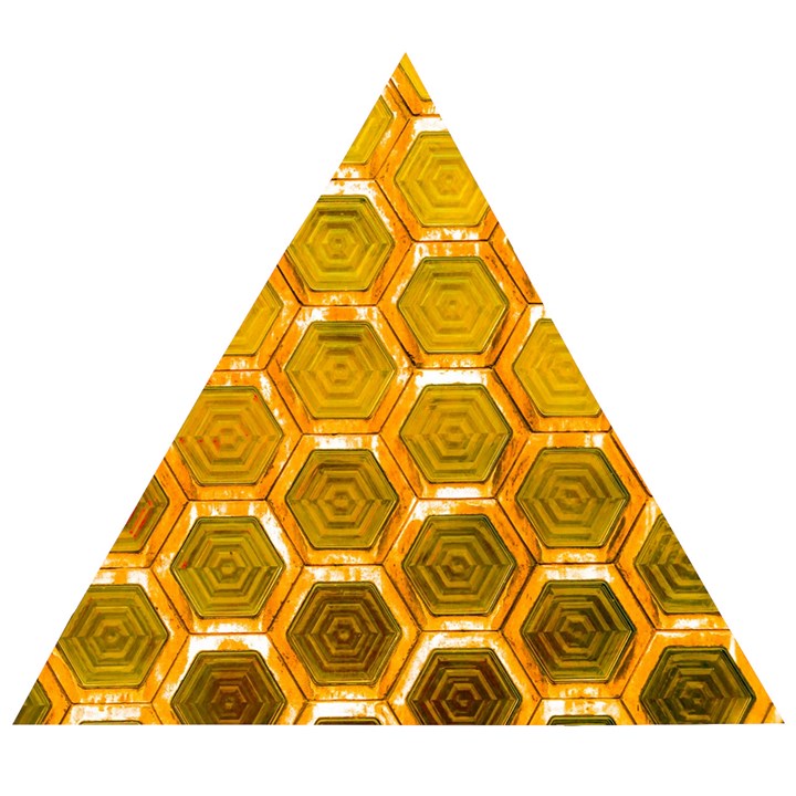 Hexagonal Windows Wooden Puzzle Triangle